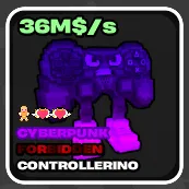 🌱 Fruits vs Brainrots 🌱🧠 36M/s ➣ Cyberpunk ➣ Max Traits ➣ 35Kg Controllerino~🧠