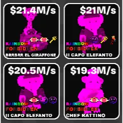 🌱 Fruits vs Brainrots 🌱🧠 Elite Four ➣ Max Trait ➣ Admin Pack 2 🧠