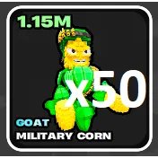 🌱 Fruits vs Brainrots 🌱🧠 50x Military Corn Pack! 🧠
