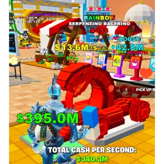 🌱 Fruits vs Brainrots 🌱🧠 13.6m ➣ Mini Size Rainbow ➣ Max Traits ➣ Serpentino Racerino~🧠