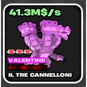 🌱 Fruits vs Brainrots 🌱🧠 41.3M/s ➣ Valentines ➣ Max Traits ➣ 39Kg Tre Cannelloni~🧠
