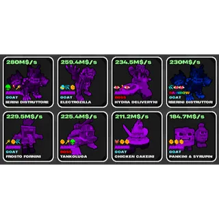 🌱 Fruits vs Brainrots 🌱🧠 Admin Pineapple Pack 🧠