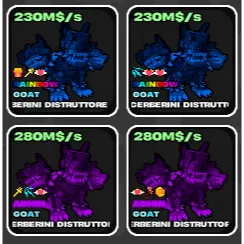 🌱 Fruits vs Brainrots 🌱🧠 Max Size Double Dog Pack 🧠