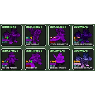 🌱 Fruits vs Brainrots 🌱🧠 Big 💸 CashMoney 💸 Pack 🧠