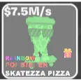 Fruits vs Brainrots 7.5m RB Pizza 1x