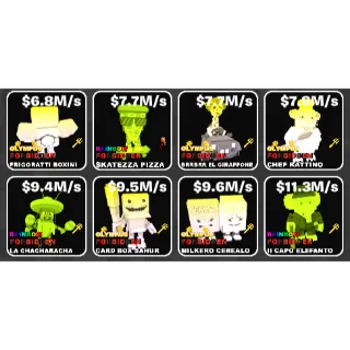 🌱 Fruits vs Brainrots 🌱🧠 Los Capos 🧠