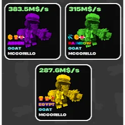 🌱 Fruits vs Brainrots 🌱🧠 All Max Size BigMc Set! 🧠