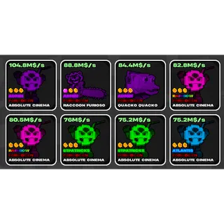 🌱 Fruits vs Brainrots 🌱🧠 Elite Brainrot Pack 🧠