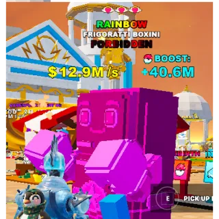 🌱 Fruits vs Brainrots 🌱🧠 12.9m ➣ Mini Size Rainbow ➣ Max Traits ➣ Frigoratti Boxini~🧠