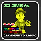 🌱 Fruits vs Brainrots 🌱🧠 32.2m ➣ Rainbow ➣ Max Traits ➣ Cacahuetto Ladroni~🧠