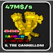 🌱 Fruits vs Brainrots 🌱🧠 47M/s ➣ Rainbow ➣ Max Traits ➣ 32Kg Tre Cannelloni~🧠