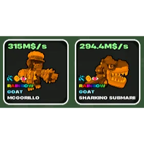 🌱 Fruits vs Brainrots 🌱🧠 Max Size Rainbow Pack! 🧠