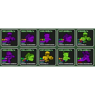 🌱 Fruits vs Brainrots 🌱🧠 Bigger 💸 CashMoney 💸 Pack! 🧠