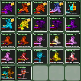 🌱 Fruits vs Brainrots 🌱🧠 10Kg Brainrot Catalogue 🧠