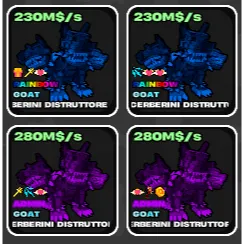 🌱 Fruits vs Brainrots 🌱🧠 Max Size Double Dog Pack 🧠