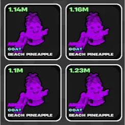 🌱 Fruits vs Brainrots 🌱🧠 Admin Pineapple Pack🧠