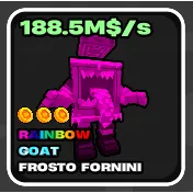 🌱 Fruits vs Brainrots 🌱🧠 40kg Rainbow Frosto Fornini 🧠