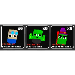 🌱 Fruits vs Brainrots 🌱🧠 6x seed pack 🧠