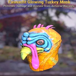 Fasnacht Glowing Turkey