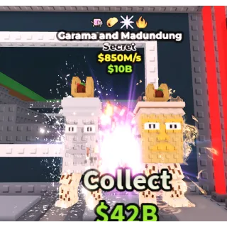 850M/s Garama and Mandundung