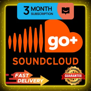 SoundCloud Go+ PLUS ✴️🎵 3 MONTHS ✴️ Full Warranty ⭐✴️