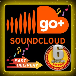 SoundCloud Go+ PLUS ✴️🎵 6 MONTHS ✴️ Full Warranty ⭐✴️