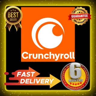 Crunchyroll MegaFan 6 Months Global Crunchyroll megafan 6 Months Subscription