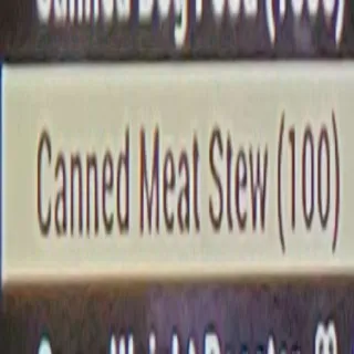 Aid | Canned Meat Stew X100