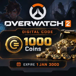 Overwatch 2 Digital Code 1000 Coins Instant Access