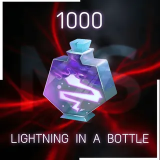LIGHTNING IN A BOTTLE | x1000