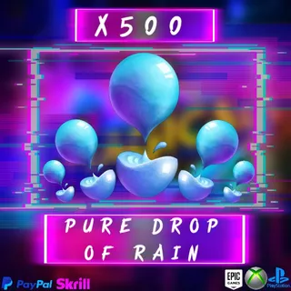 PURE DROP OF RAIN | x500