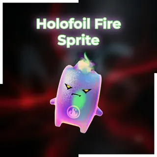 Holofoil Fire Sprite