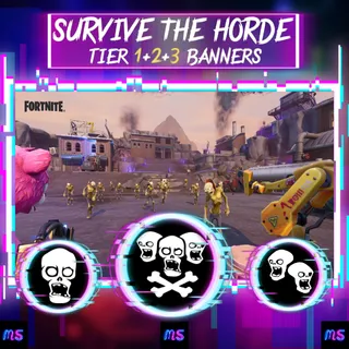 SURVIVE THE HORDE BANNERS
