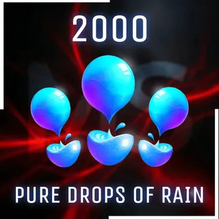 PURE DROP OF RAIN | x2000