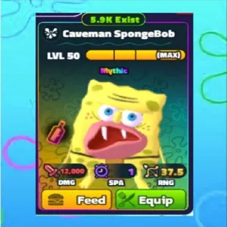 Caveman Spongebob