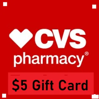 $5 CVS Pharmacy Gift Cards at just $4