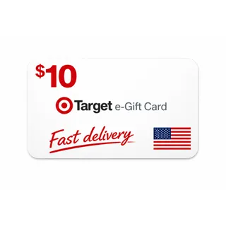 $10.00 USD Target e-Gift Card at just $9.00