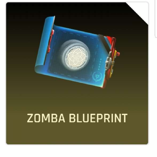 Blueprint Titanium White Zomba In Game Items Gameflip