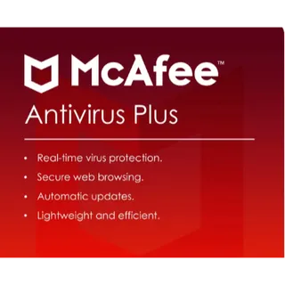 McAfee Antivirus Plus 1 Year Key For 1 PC Global 