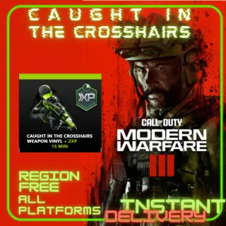 CALL OF DUTY MODERN WARFARE III - CAUGHT IN THE CROSSHAIR VINYL - MONSTER ENERGY