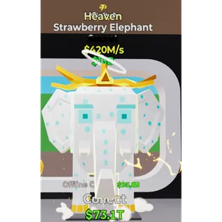 Fortnite Steal The Brainrot Heaven Strawberry Elephant