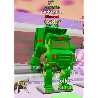 Garbagzilla Zombie 2 trait Fortnite Steal The Brainrot