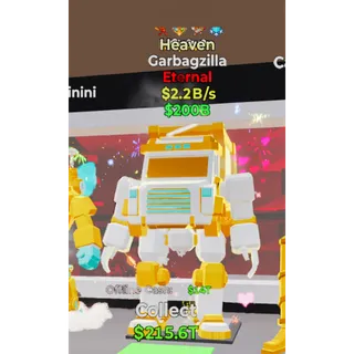 Garbagzilla Heaven 4 trait 2.2b/s Fortnite Steal The Brainrot