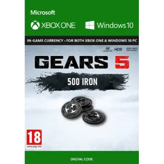 Gears of War 5: 500 Iron PC/XBOX LIVE Key GLOBAL