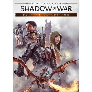 Middle-earth: Shadow of War (Definitive Edition) Steam Key GLOBAL