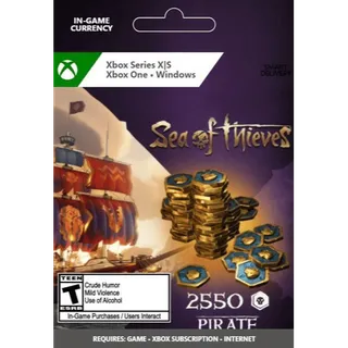 Sea of Thieves Captain’s Ancient Coin Pack – 2550 Coins PC/XBOX LIVE Key GLOBAL