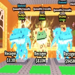 3x Quesadilla Crocodila