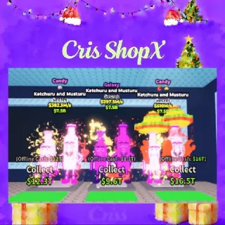 KETCHURU AND MUSTURU 3X