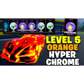  LEVEL 5 ORANGE HYPERCHROME in Roblox
