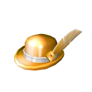 Golden Roblox Bowler